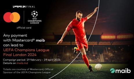 Live the passion: come with maib and Mastercard to the UEFA Champions League Final ...